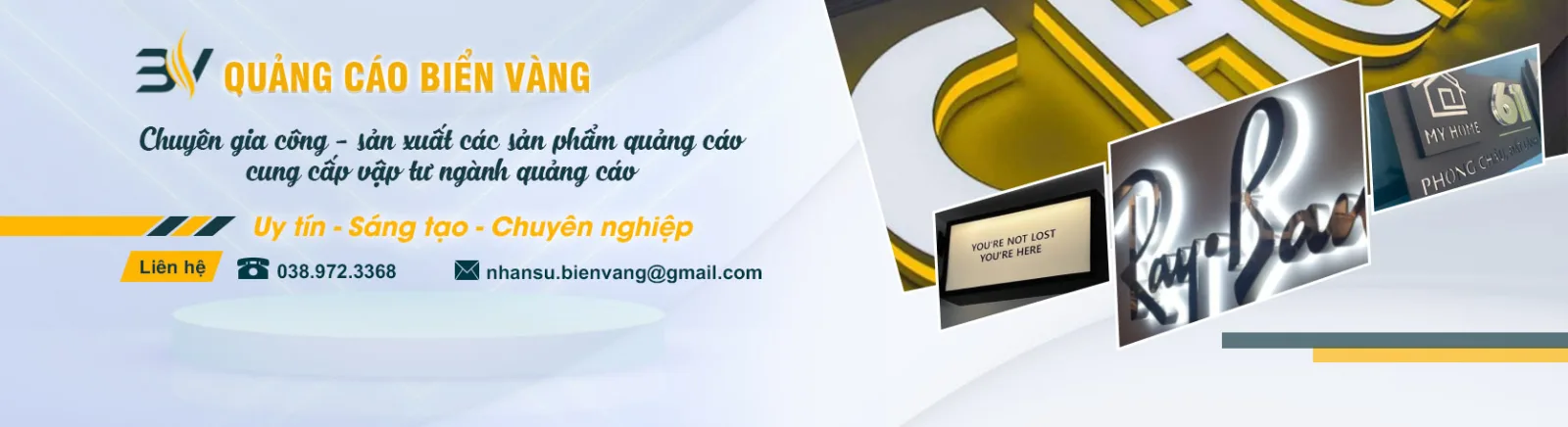 Công Ty CP Đầu Tư Thương Mại và Quảng Cáo Biển Vàng
