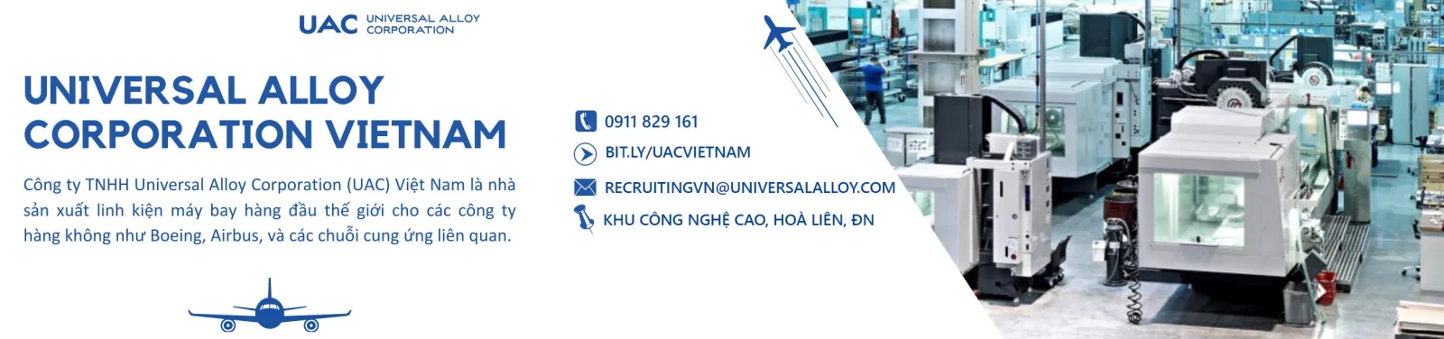 CÔNG TY TNHH UNIVERSAL ALLOY CORPORATION VIETNAM